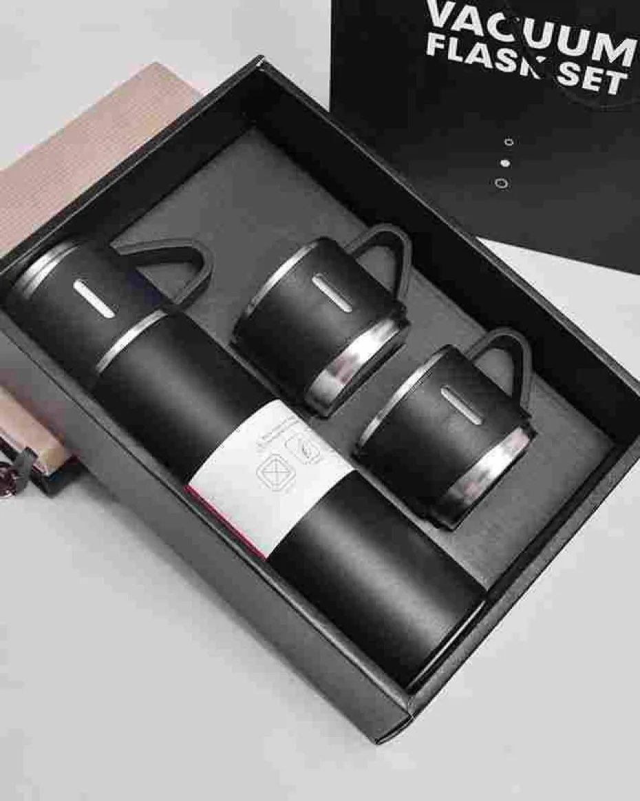 3in1 Vacuum Flask Set