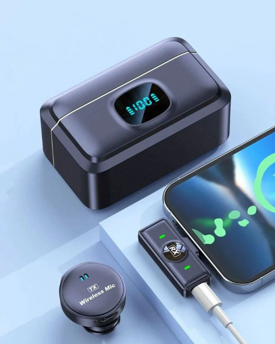 Q8 Magnetic Wireless Microphone