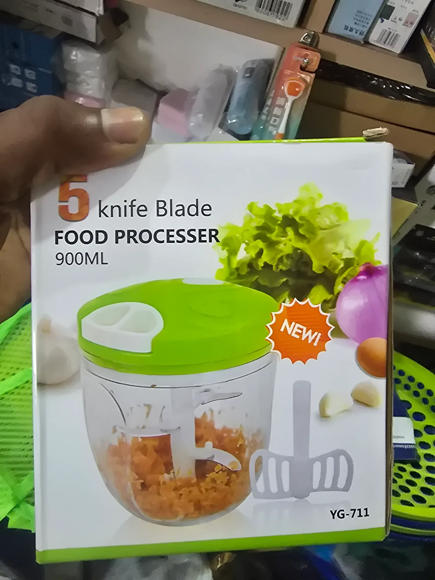 5 knife Blade Food processor (Big Grater)