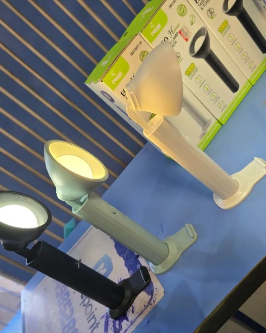 Iwin Eco H Table Lamp And Torch