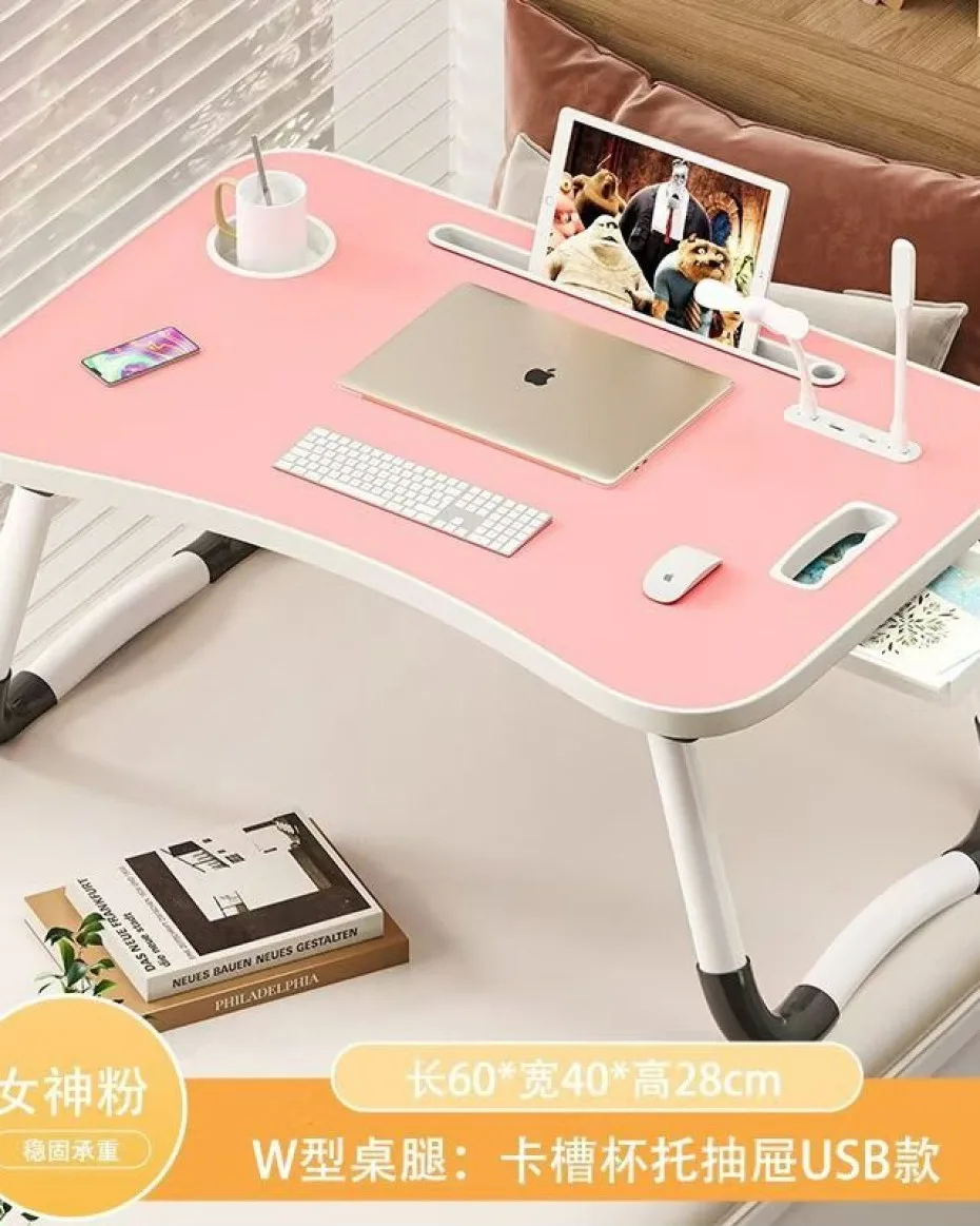 Laptop Table With Fan And Led Light