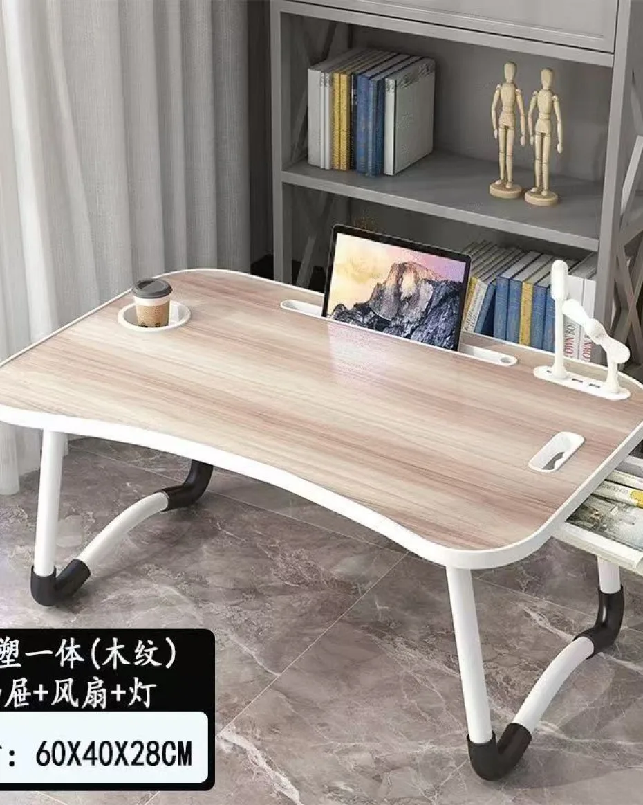 Laptop Table with light and fan (bulk)
