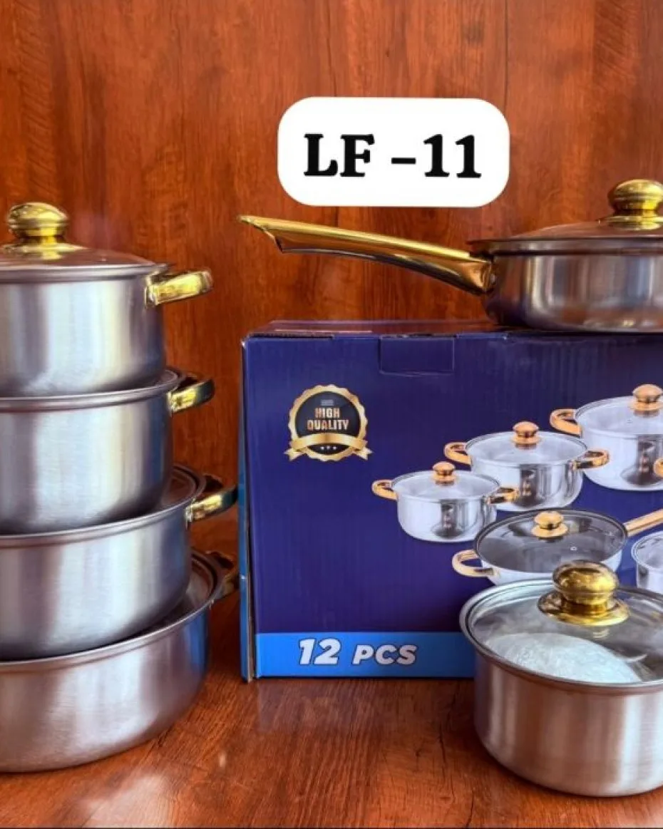 12pcs High Quality Cookware Set