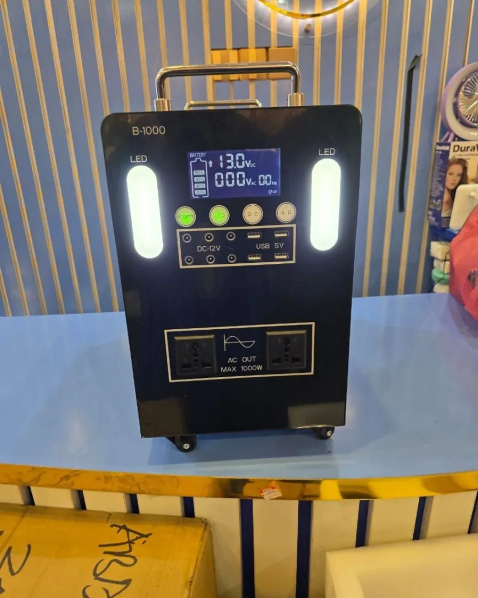 1000w Solar Generator With 500w Panel