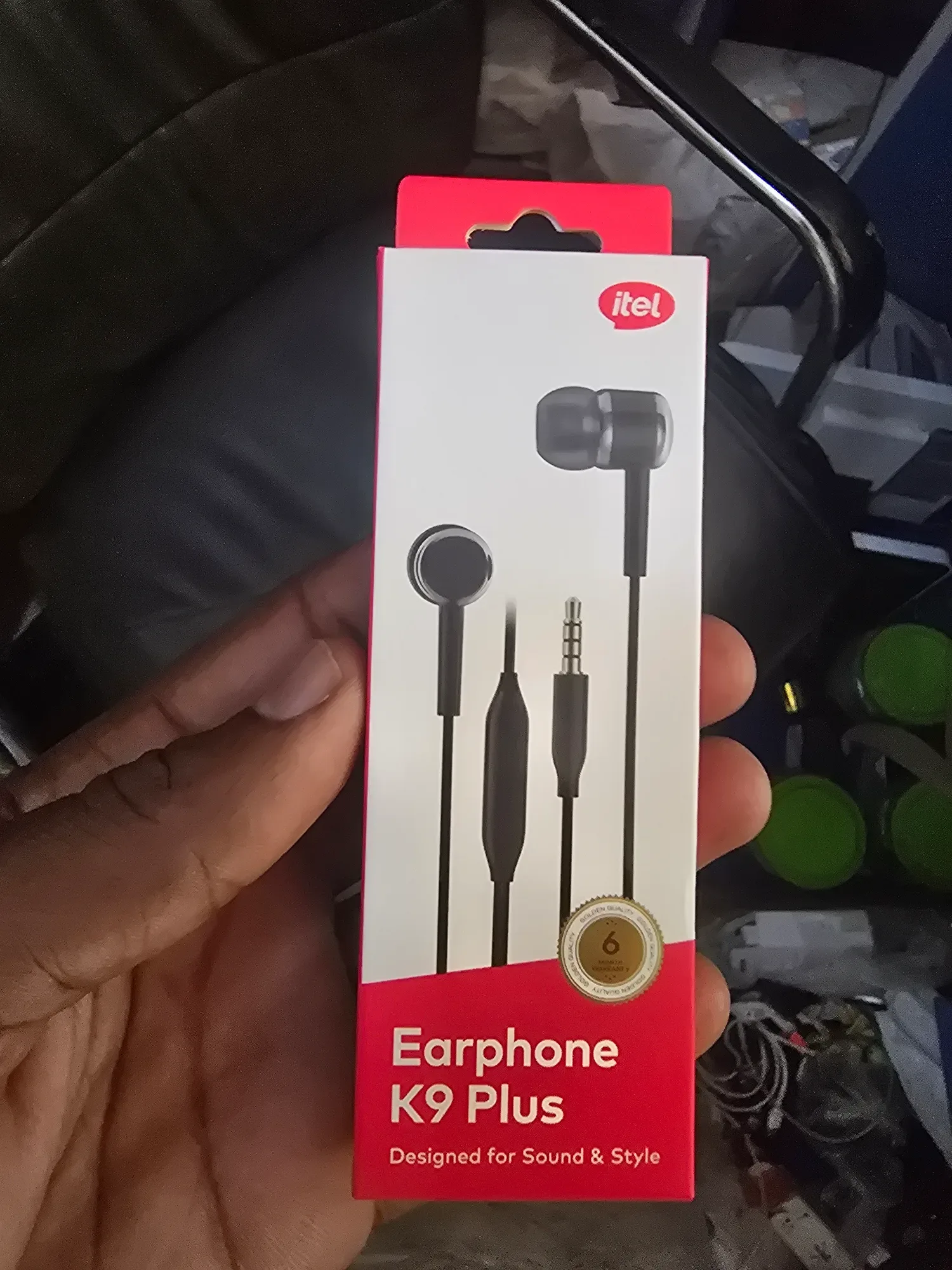 Itel K9 earphone