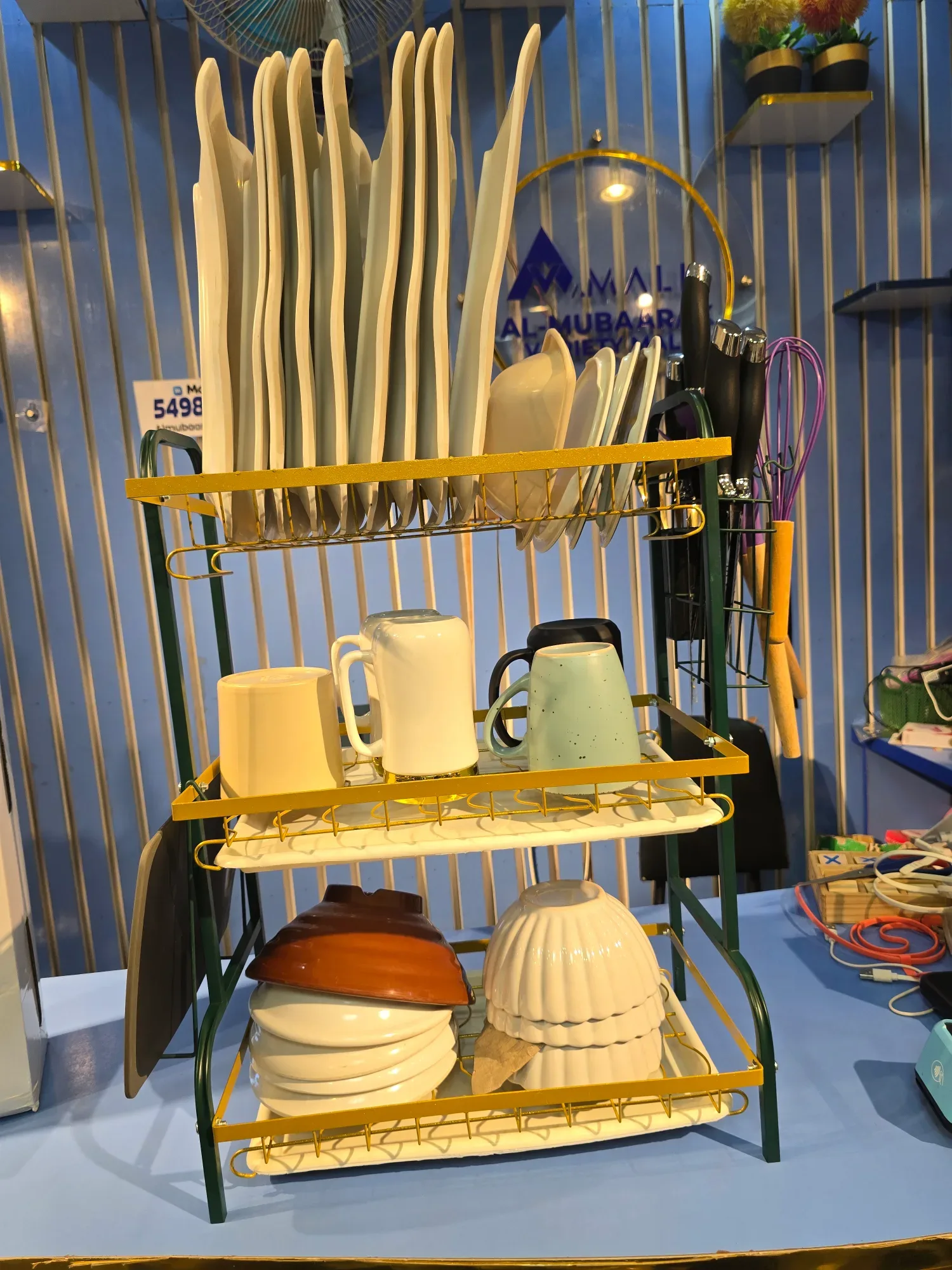 Multifunctional dish rack 3 layer