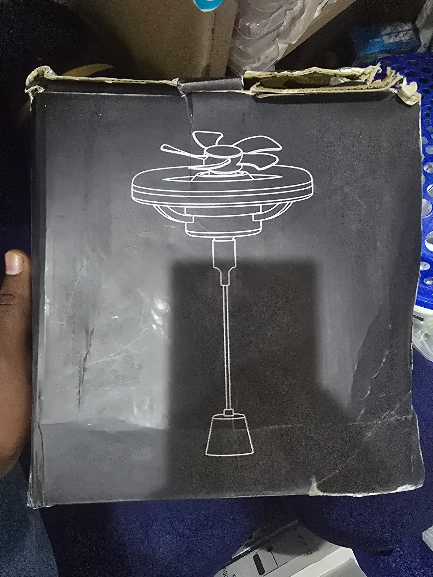 Multifunctional light circulation fan