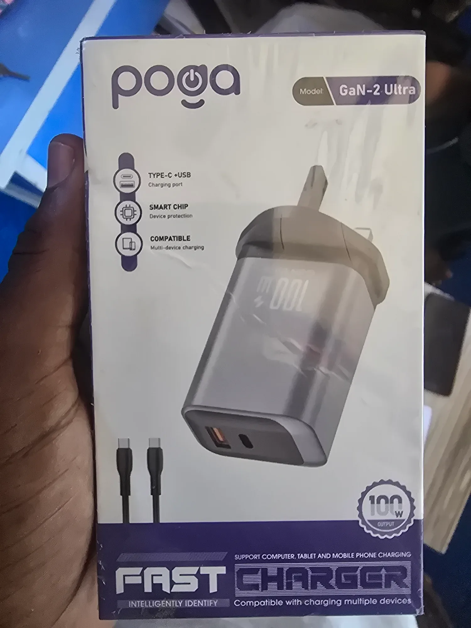 POGA Gen 2 Ultra 100w Charger Type C