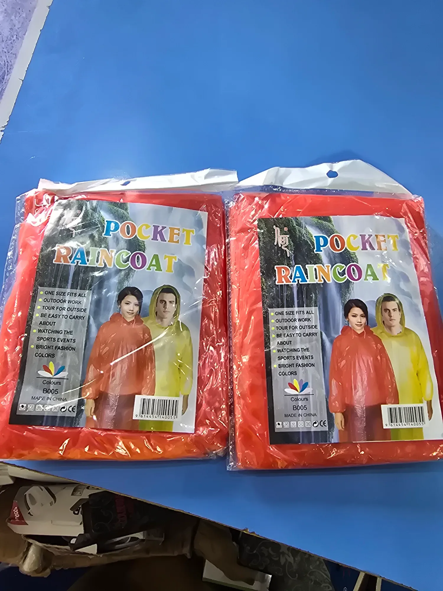 Rainbow Pocket Raincoat