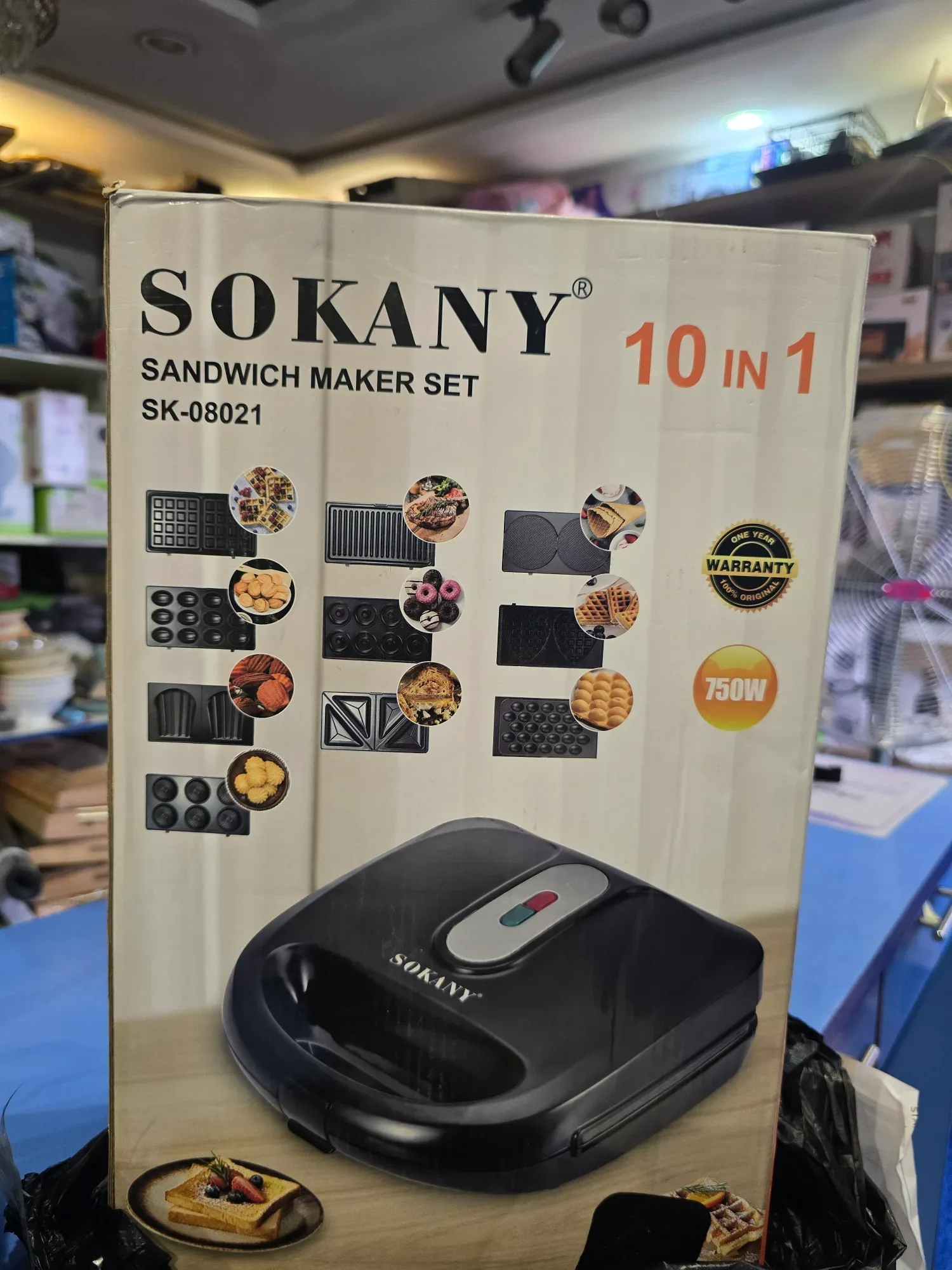 Sokany 10 in 1 Sandwich Maker