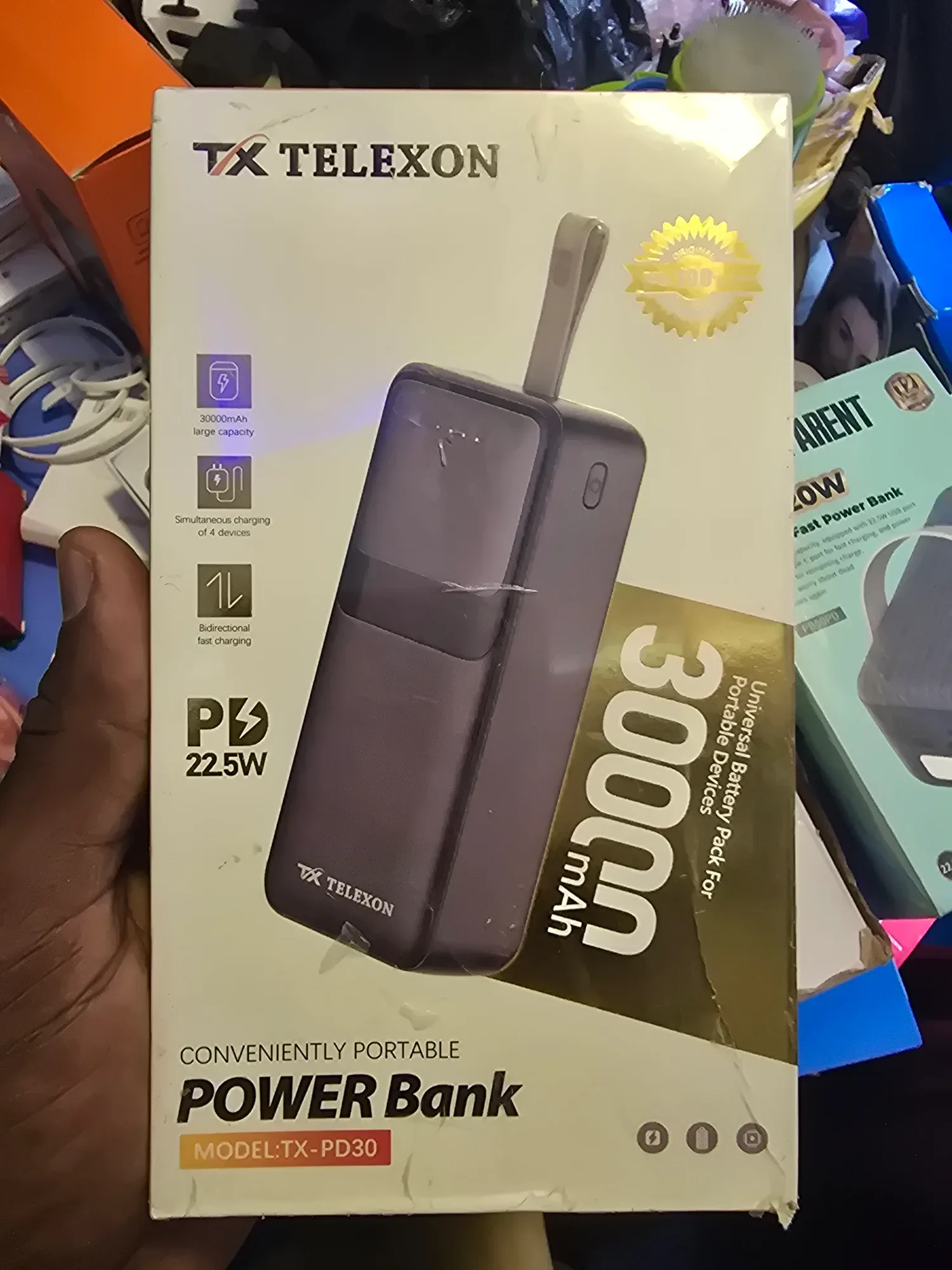 Telexon PD 3 30,000mAh powerbank